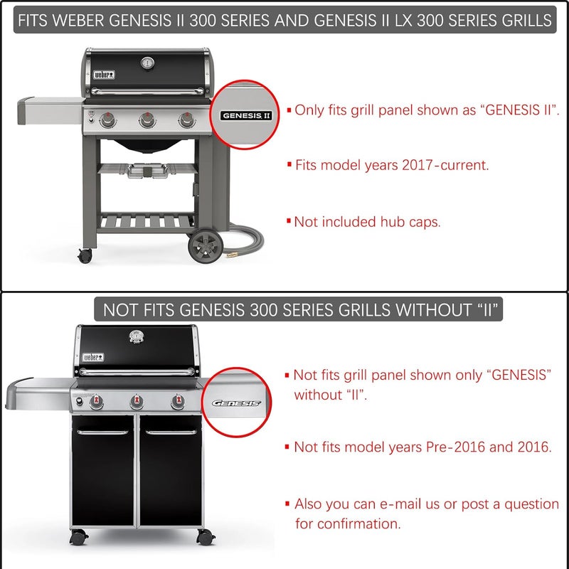 Charbrofire Genesis ii Flavorizer Bars Heat Deflector Replacement Parts for Weber Genesis II Grill Parts GS4 66032 66795 Flavor Bars Weber Genesis II 300 Series ii E-310 E310 ii E-315 ii E-335 ii S-335 ii se-335 - Image 4